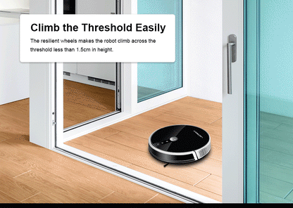 Robot Vacuum Cleaner LIECTROUX/LILIN C30B ,Map Navigation with Memory,Wifi APP Control,6000pa Suction,Smart Electric Water Tank