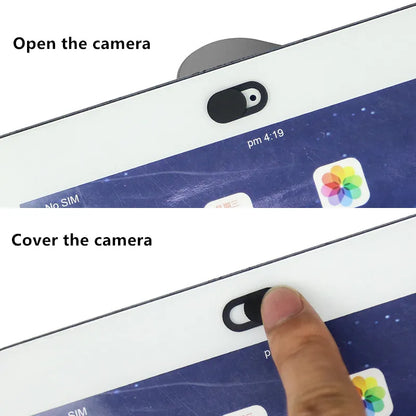Webcam Cover Shutter Slider ABS Camera Cover for iPad Tablet Webcam Laptop PC Camera Mobile Phone Lenses Privacy Cam Sticker