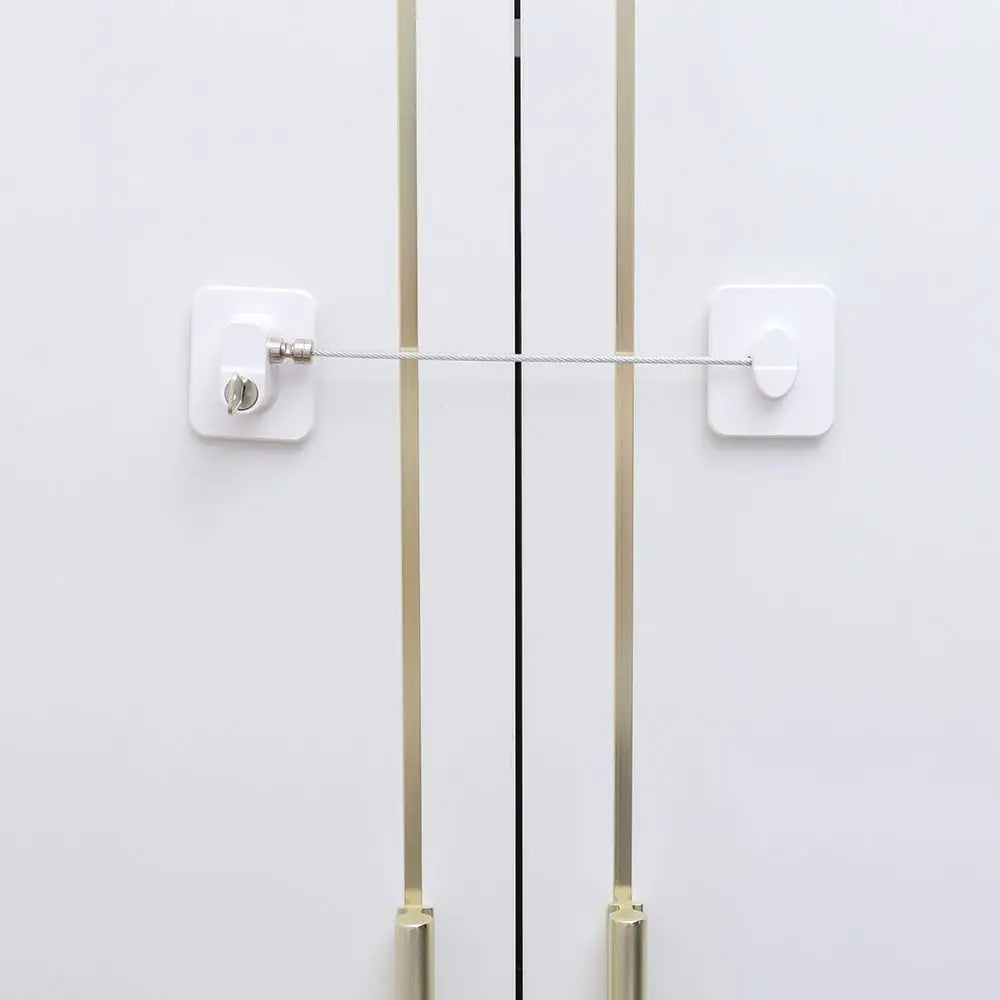 1PC Cabinet Locks With Metal Key or Coded Lock Baby Safety Refrigerator Lock Digital Password Drawers Lock Children Protection