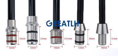 GREATLH 1Pc Dental LED Curing Light Guide Tips For Dental Cure Optical Fiber Rod Tips Teeth Whitening Dental Tool