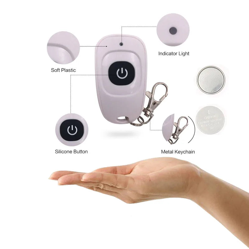 Smart Home Touch Light Switch Led Wireless 86*86 Remote on Off Wall Switch AC 110V 220V 10A Receiver 1/2/3gang for Ceiling Lamp