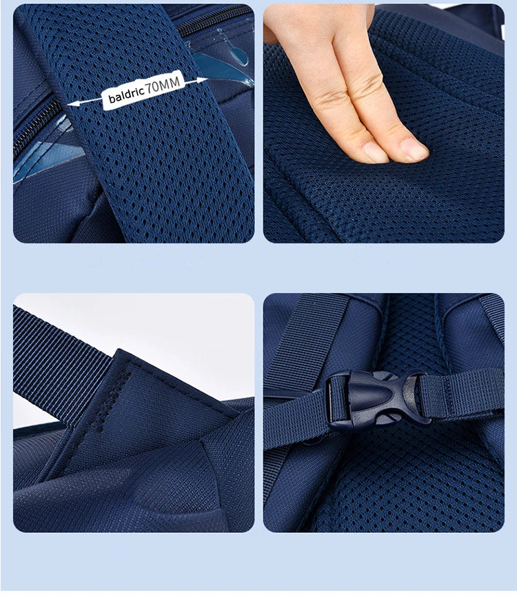 Primary School Backpacks Waterproof Children School Bags For Boys kids Travel Backpack  Orthopedic School bag Mochila Infantil