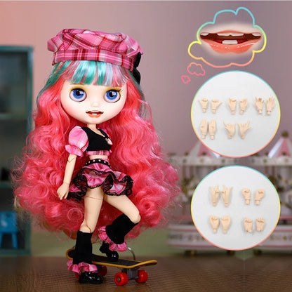 ICY DBS Blyth Doll Combination Including Clothes Shoes Hand Set AB Cosplay Dressing 1/6 BJD