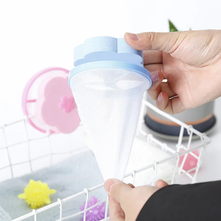 Accessories for Washing Machine, Lint Mesh Filter, Cleaning Ball Net Pouch, Hair Removal Device, Washing Machine Cleaner