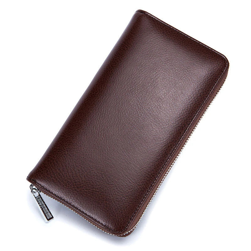 Women RFID Blocking Wallet Genuine Leather Anti Theft 36 Card Holders Women Wallets With Phone Case Clutch Bags Coin Purse Girl