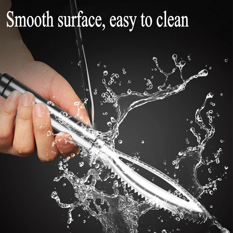 Fish Scales Scraping Graters Stainles Fast cleaner Remove skin brush Cleaning Peeler Scraper bone scaler Tongs tweezers tool