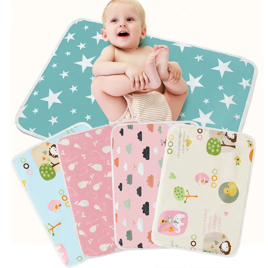 Waterproof Reusable Newborn Baby Diaper Changing Mats Cover Baby Diaper Mattress For Cotton Cloth Nappy Changer Pats Table Pad