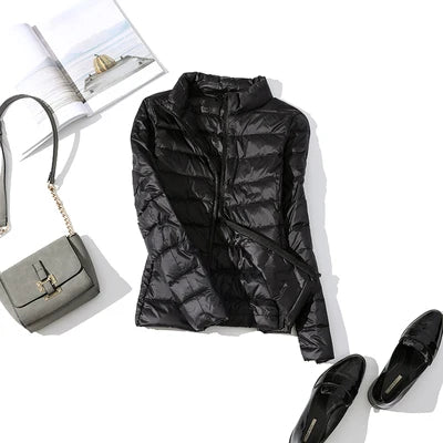 Winter Women Down coats Duck Down Jacket Women Ultra Light Down Jacket Feather Jacket Women's Overcoat Windbreaker Coats