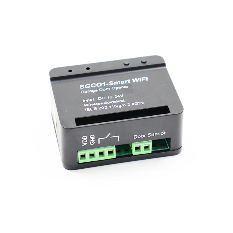 Smart WiFi Garage Door Opener Controller, APP Remote Control from Anywhere, No Hub Needed, History Record/Set Timer/Schedule