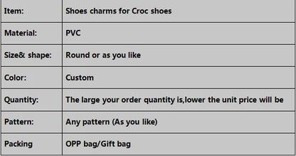 1Pcs Cartoon Cube Crocs Trunk Motorcycle Shoes Decorations for Xmas Gifts