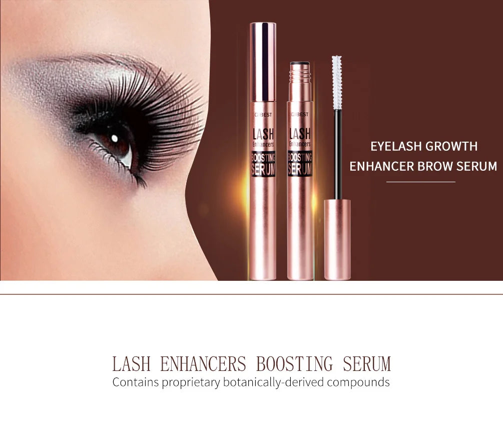 QIBEST Norishing Eyelash Growth Serum Eyelashes Rapid Growth Serum Lengthening Curl Lengthen Thicken Treatment Eye Lash Serum