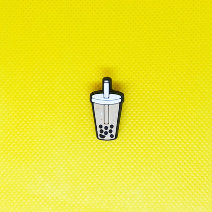 1pcs  coffee PVC Shoe Charms Shoe Decorations Crocs