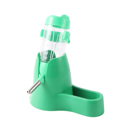 Pet Hamster Drinker Water Bottle Dispenser Feeder Hanging Pet Guinea Pig Squirrel Rabbit Drinking Head Pipe Fountain