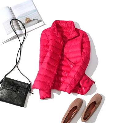 Winter Women Down coats Duck Down Jacket Women Ultra Light Down Jacket Feather Jacket Women's Overcoat Windbreaker Coats