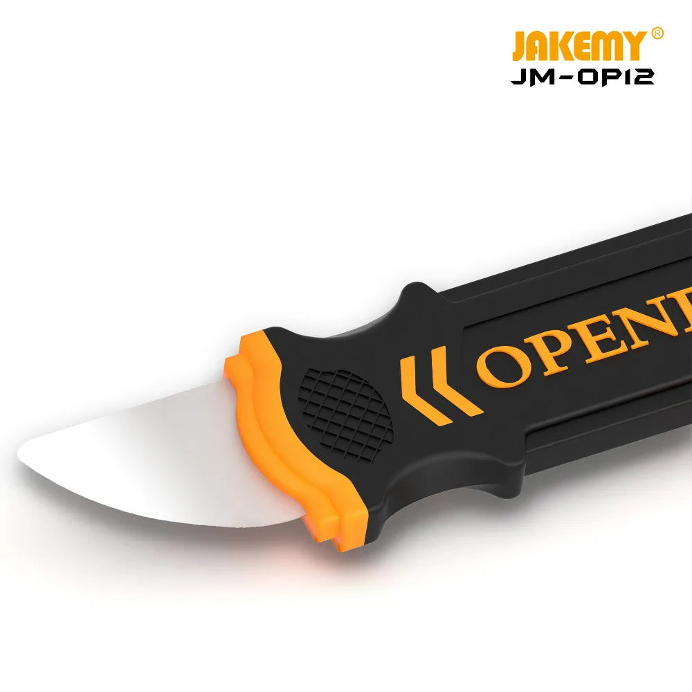JAKEMY Open Tool Metal Pry Spudger Anti-Skid Handle Opener Opening Disassemble Repair Tools Hand Set for Mobile Phones Tablet