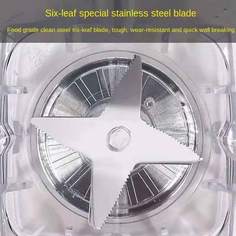 THANKSHARE 3000W Heavy Duty Commercial Grade Blender 6 Blades Mixer Juicer Fruit Food Processor Ice Smoothies BPA Free 2L Jar