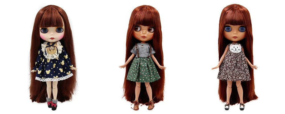 ICY DBS Blyth Doll 1/6 joint body fashion doll girl Gift Special Offer on sale with hand set A&B