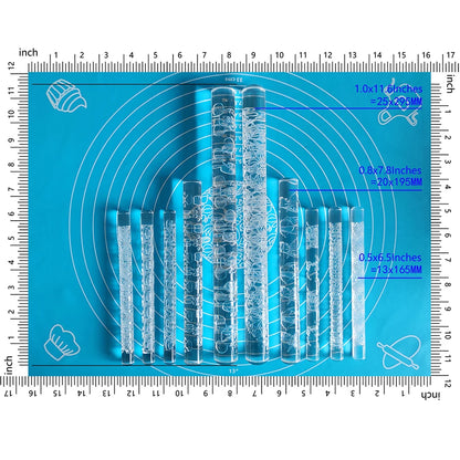 Decorating Holiday Cookies, Personalizing Clay Jewelry Artisan Pastry With Butterfly Heart Designs Rolling Pin