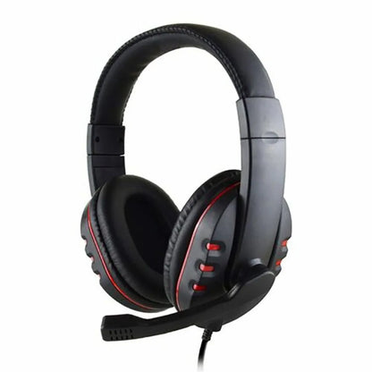 3.5mm Wired Gaming Headphones Game Headset Noise Cancelling Earphone with Microphone Volume Control for PS4 Play Station 4 PC