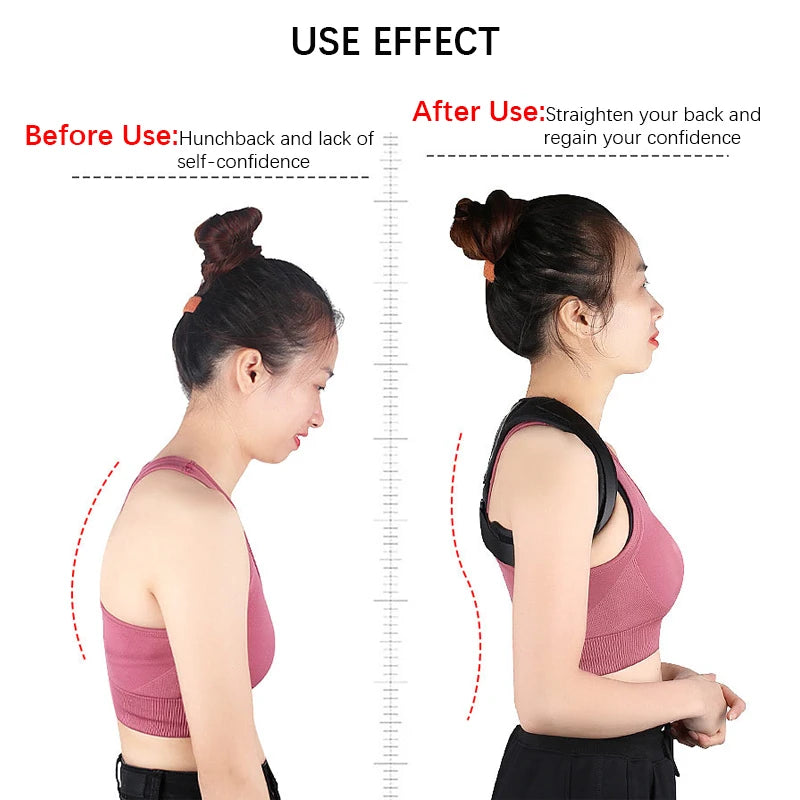 Adjustable Posture Corrector Back Brace Support Belt Clavicle Spine Back Shoulder Lumbar Posture Correction Support Reshape