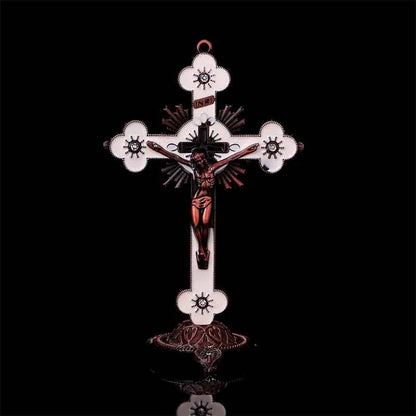 Big cross crucifix station christ catholic jesus statue large religious prayer church decoration car church decoration