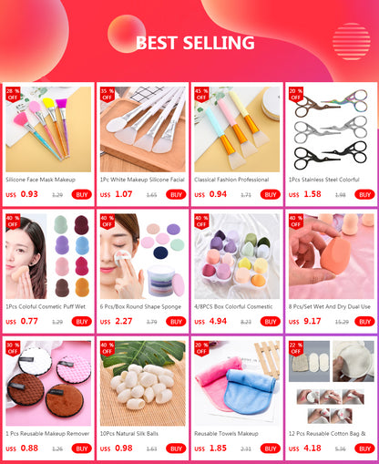 1Pc White Makeup Silicone Facial Mask Brush Professional Mud Cream Brushes DIY Skin Care Foundation Gel Cosmetic Beauty Tool