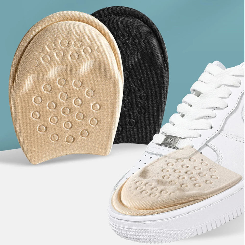 Half Insoles for Shoes Non-slip Sole Toe Plug Cushion High-density Foam Forefoot Pads Man Women Inserts for Shoes Size Reducer
