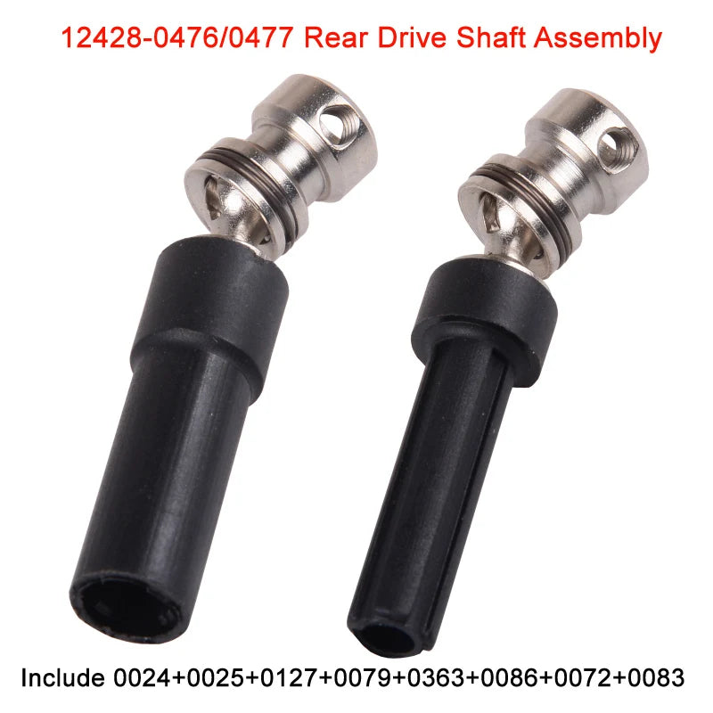 12428 12427 Original Parts 0131-0484 Wltoys 12423 RC Car Spare Part 1040 Remote Control/Receiver/Differential/Rear Drive Shaft