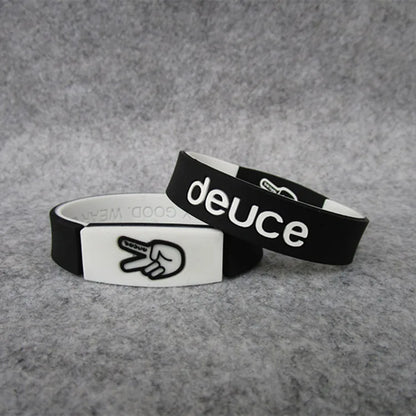 1PCS Basketball Sports Tide Brand Star with The Same Energy Silicone Bracelet Sports Wristband Sports Bracelet Basketballs