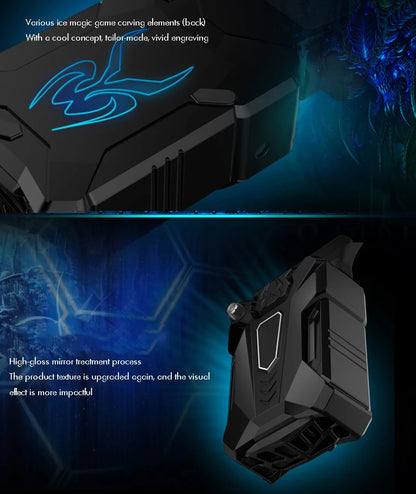 Portable Laptop Cooler External Extracting Laptop Cooling Fan Air Cooler Notebook USB Cooling Pad Laptop Accessories