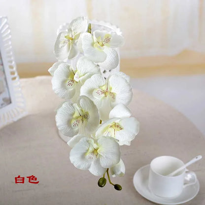 3D Artificial Butterfly Orchid Flowers Fake Moth flor Orchid Flower for Home Wedding DIY Decoration Real Touch Home Decorations
