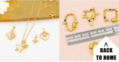 OCESRIO Crystal Green Leaves Cherry Pendant for Necklaces Copper Gold Plated Enamel Fruit Jewelry Making Component pdtb791