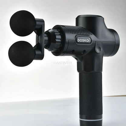 Muscle relaxer head vibrates to relax gun head massage gun fitting head