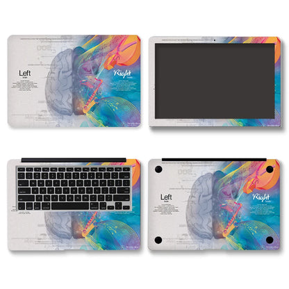 DIY Laptop Film Left and Right Brain Cover Laptop Sticker Laptop Skin 12/13/14/15/17-inch Art Decal Laptop Decoration