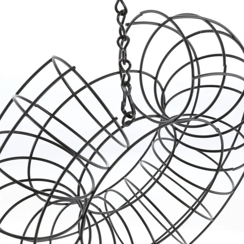 Bird Feeder Feed Station Hanging Garden Plastic Birds Food Dispenser Feeders Outdoor Tree Decoration Fat Ball Suet Feeder