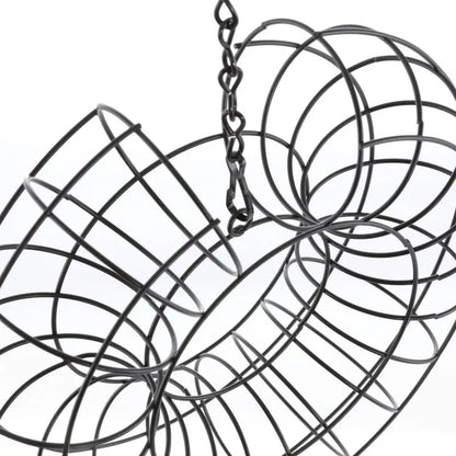 Bird Feeder Feed Station Hanging Garden Plastic Birds Food Dispenser Feeders Outdoor Tree Decoration Fat Ball Suet Feeder