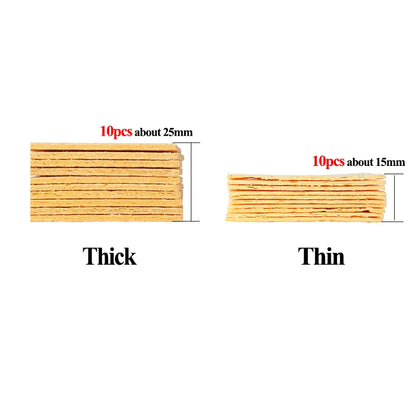 Soldering Iron Sponge Solder Tip Cleaning Sponges Cleaner Soldering Accessories