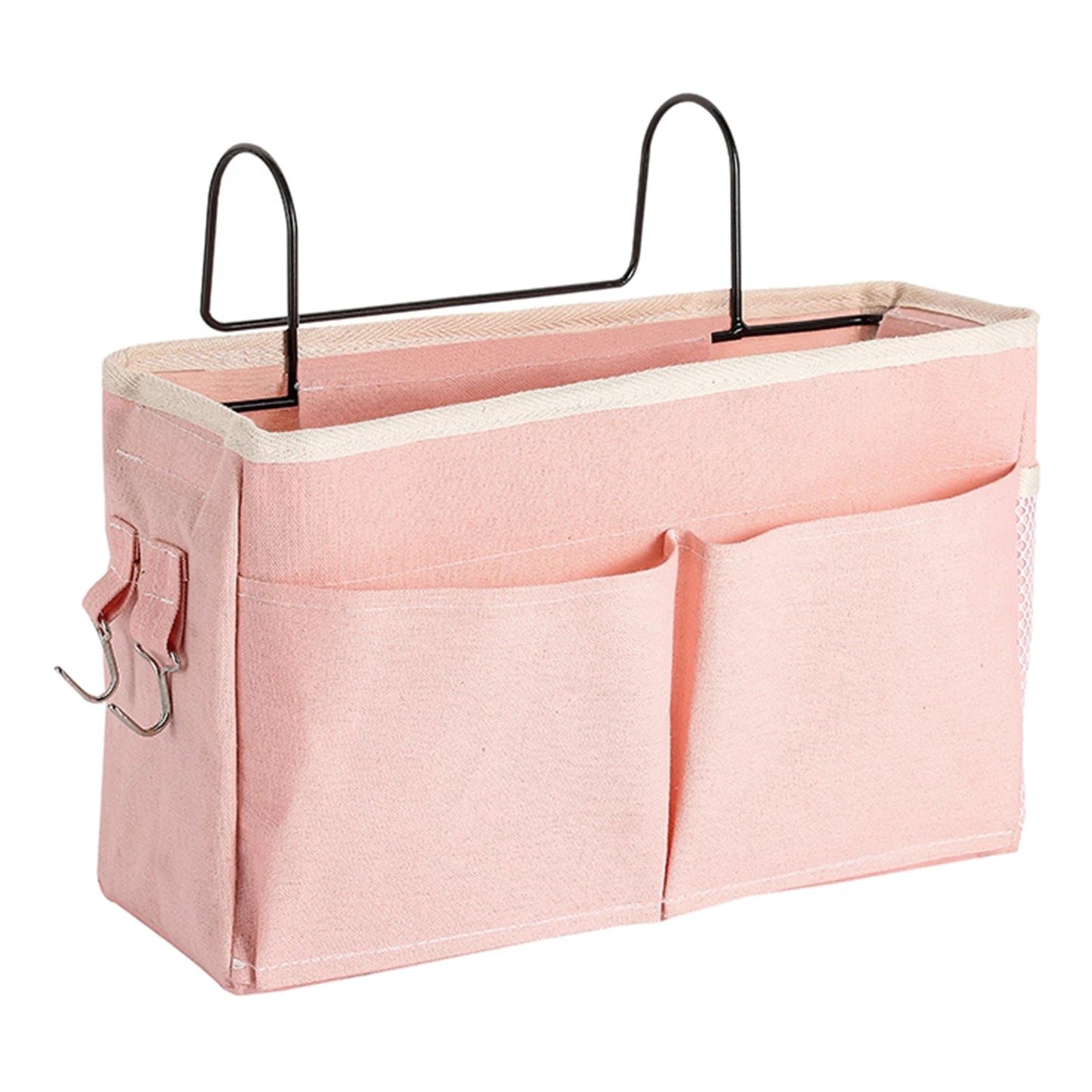 Bedside Caddying Bed Organizer Storage Bag Pocket for Dorm Rooms Rails Bedroom Dorm Kitchen Organization Storage Bag
