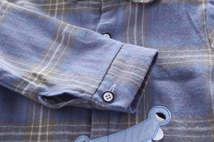 IENENS Baby Shirt Clothes Spring Thin Shirts Toddler Infant Boy Long Sleeve Tees Tops 1 2 3 4 Years Kids  Cotton Shirt