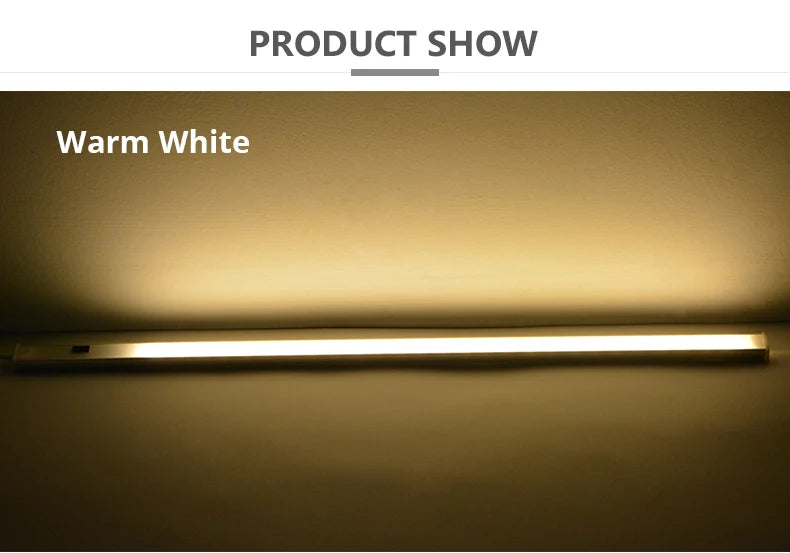 Smart Led Wall Lamp 5V USB Hand Sweep Switch Motion Sensor Kitchen Cabinet Corridor WC Indoor Toilet Backlight Bar Strip Light