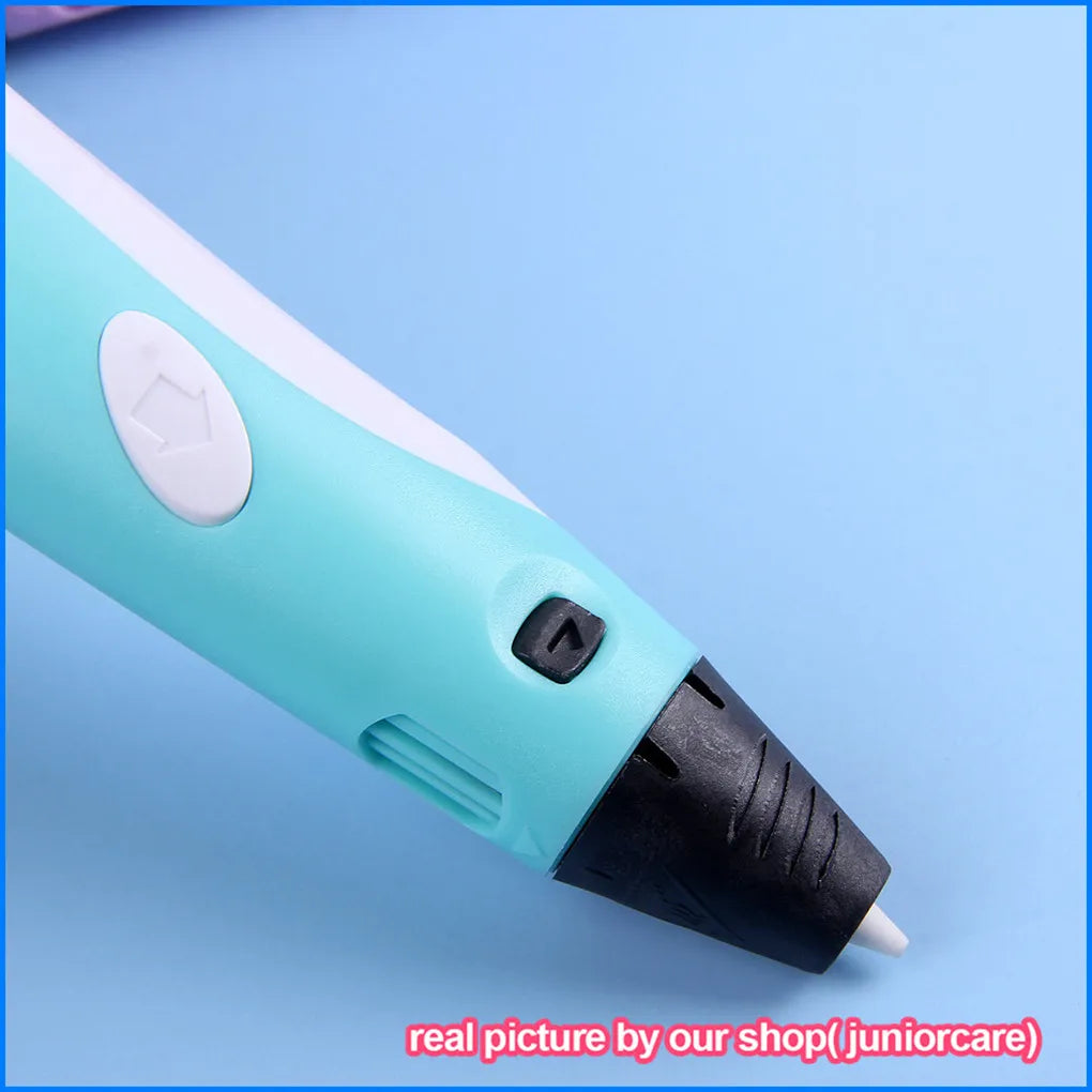 3D Pen 3d Printing Pen DIY Drawing Pens PLA Filament With USB PU Travel Case Birthday Christmas Gift For Kids Children