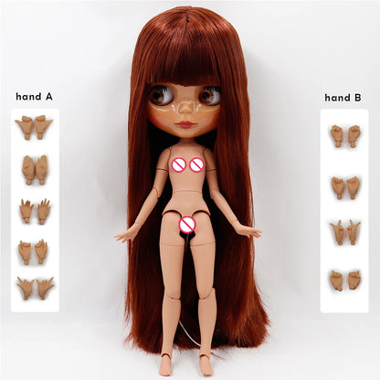 ICY DBS Blyth Doll 1/6 joint body fashion doll girl Gift Special Offer on sale with hand set A&B