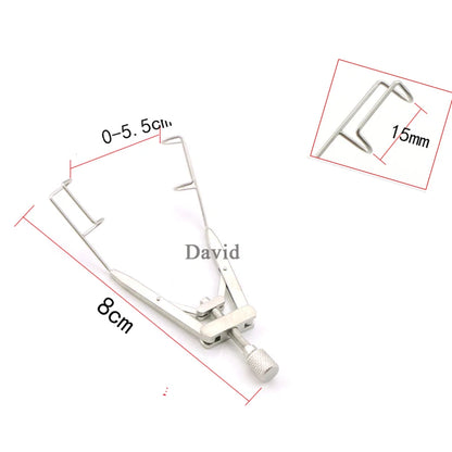 Microscopic Medical Ophthalmic Instruments Titanium Eyelid Stretcher Medical Surgery Eyelid Open Stretcher Seal
