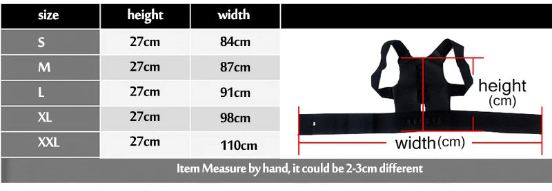 Magnetic Posture Corrector Corset Back Correction Shoulder Brace Lumbar Support Straight Pain Relief for Child Adult Unisex