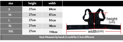 Magnetic Posture Corrector Corset Back Correction Shoulder Brace Lumbar Support Straight Pain Relief for Child Adult Unisex