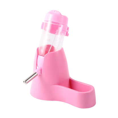Pet Hamster Drinker Water Bottle Dispenser Feeder Hanging Pet Guinea Pig Squirrel Rabbit Drinking Head Pipe Fountain