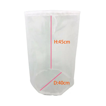 Beer Filter Bag Reusable Nylon Homebrew Beer Wine Brewing Strainer for Brewing Malt Boiling Wort Mash Strainer Tool