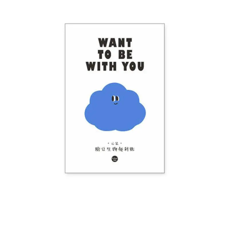 Mohamm 30 Sheets Cute Sticky Note Portable Memo Decoration Scrapbooking Paper Creative Stationary