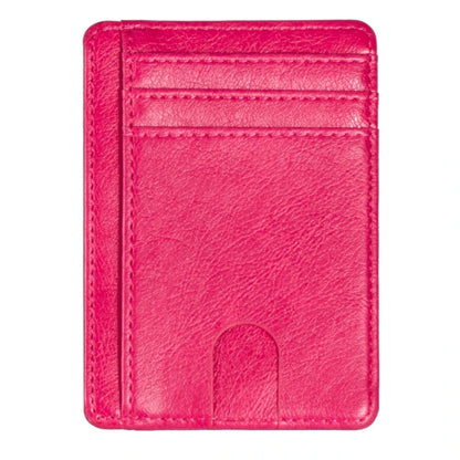RFID Blocking Leather Wallet Credit Holder Purse Money Case for Men Women My28 21 Dropshipping