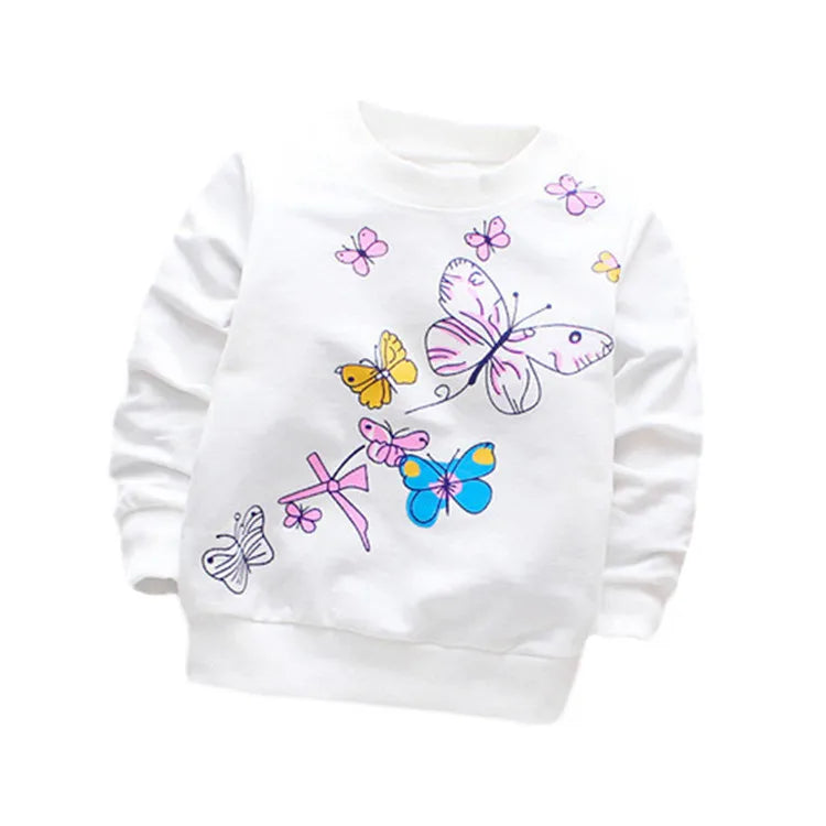 6-24M Newborn T-shirts For Girls Boys Autumn Spring Toddler's Clothing Cotton Kids T shirt Long Sleeves Baby Clothes Top Outfits